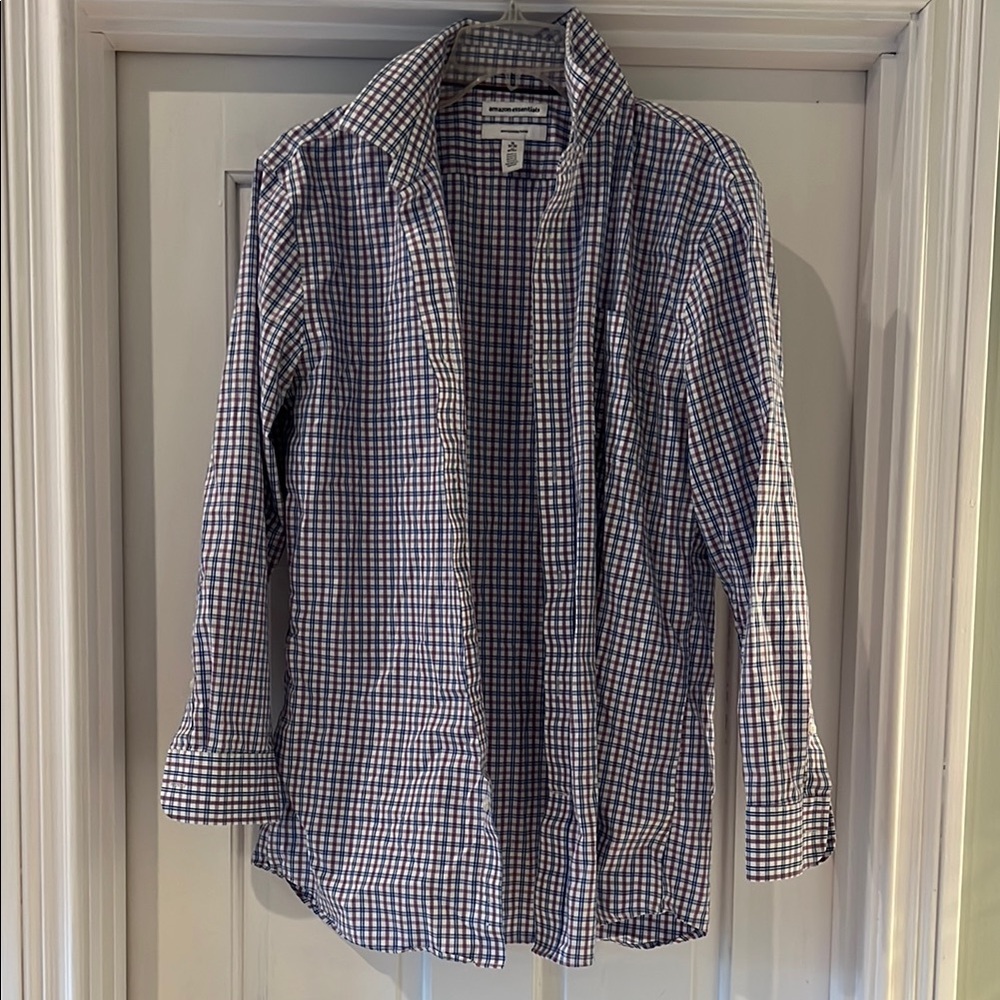Classic Checkered Button-Up Shirt